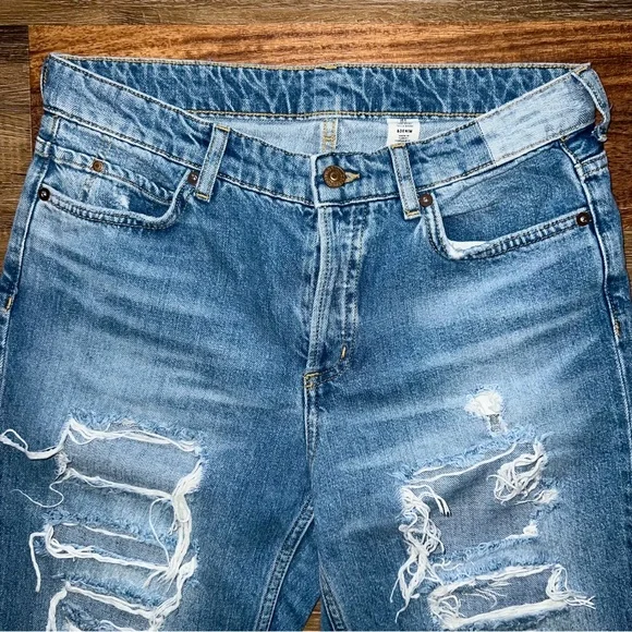 H&M &DENIM Boyfriend Jeans, Size 6 - Picture 4 of 11